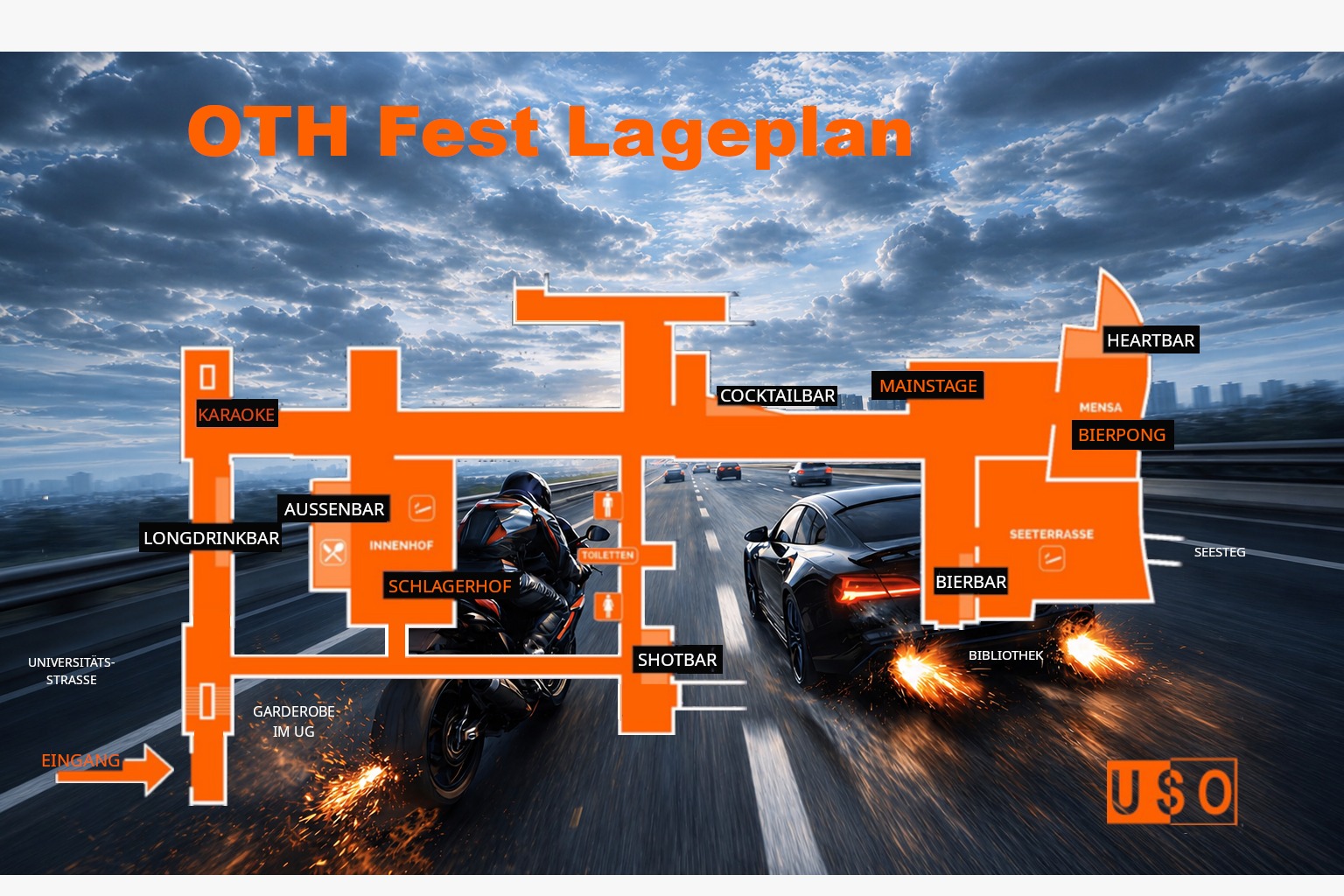 Lageplan OTH-Fest